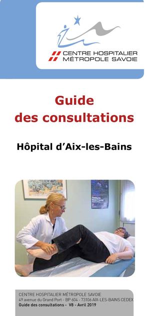 DIP-DOC-FI22_V8_04-2019_Guide Des Consultations Externes De L Hopital D Aix Les Bains