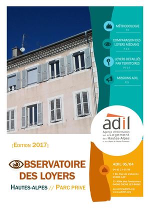 Observatoire Des Loyers 2017 Hautes Alpes