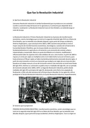 Revolución Industrial