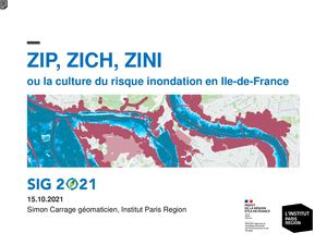 Zip, Zich, Zini ou la culture du risque inondation en Ile de France