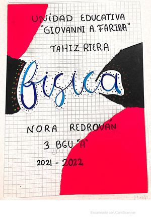 Cuaderno Fisica Riera 3a