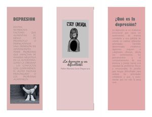 Folleto Depresion