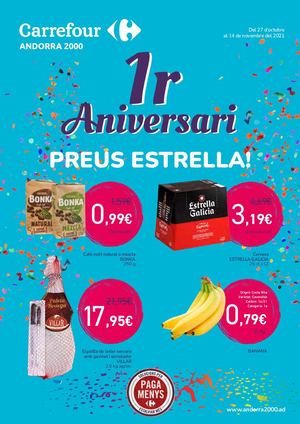 CARREFOUR ANDORRA 2000 - 1R ANIVERSARI