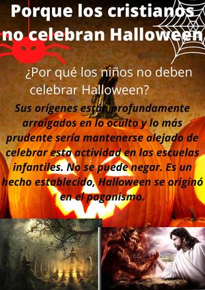 Porque Los Cristianos No Celebran Halloween Un Título