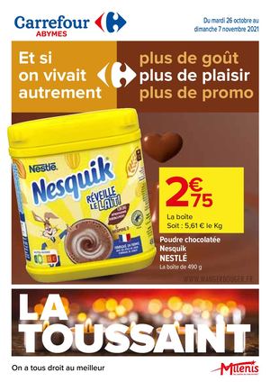 CATALOGUE CARREFOUR MILENIS OCTOBRE 2021