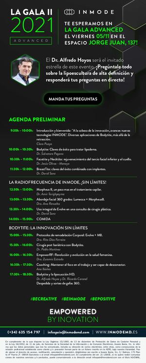 Inmode Emailing Gala Dr+agenda Oct21