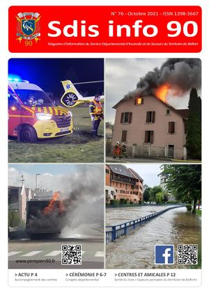 Sdis Info 90 N°76 Octobre 2021