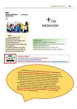 News Letter N°4 Cio Médiacom