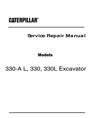 Caterpillar Cat 330l Excavator (Prefix 5ym) Service Repair Manual (5ym00001 And Up)