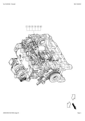 Claas Axion 850 810 Hexa Stage Iv Tractor Parts Catalogue Manual (Sn A4000001 A4099999)