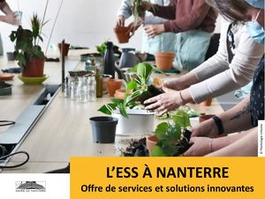 L’ESS À NANTERRE Offre de services et solutions innovantes