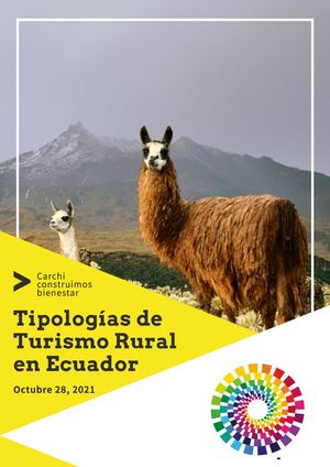 El turismo rural de Carchi