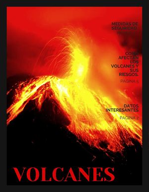 Revista Volcanes.