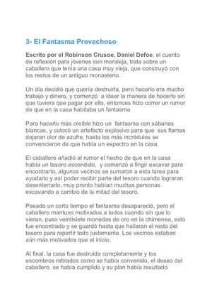 3- El Fantasma Provechoso