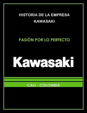 Historia De La Empresa Kawasaki