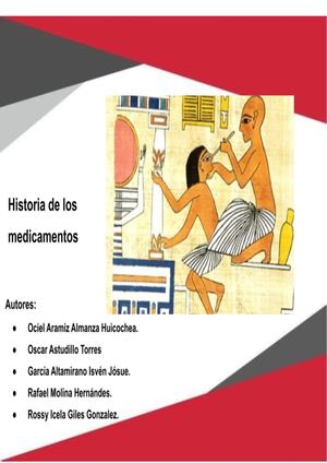 Historia de los medicamentos