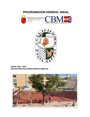 PGA Ceip María Maroto 2021 22