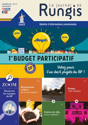 Journal municipal de Rungis - Octobre 2021