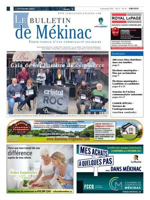 Le Bulletin de Mékinac - novembre 2021