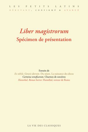 LES PETITS LATINS - Spécimen de présentation
