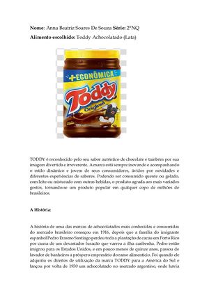 Toddy Achocolatado
