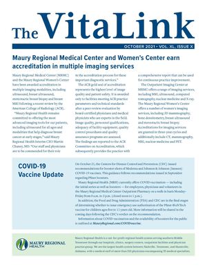 The VitaLink | October 2021