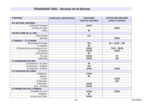 Toussaint 2021 St Etienne