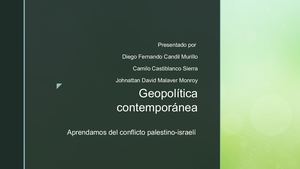 Geopolítica Contemporánea Eje 2