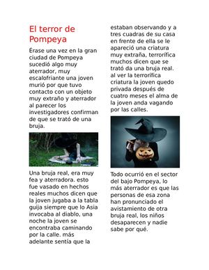 El Terror De Pompeya