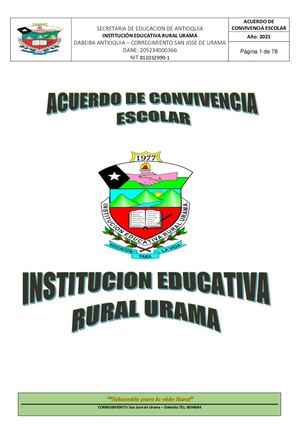 Manual De Convivencia