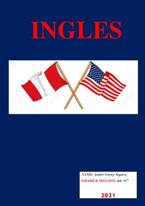 Cuaderno de Ingles UNIDAD 6