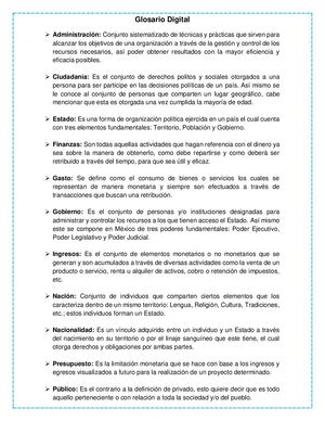 Glosario Digital