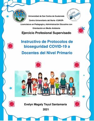 Instructivo De Protocolos De Bioseguridad Covid 19