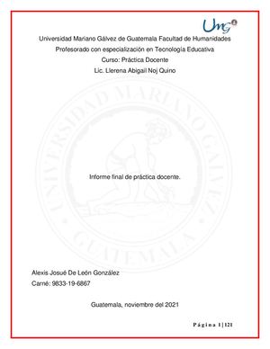 Practica Supervisada Informe Final