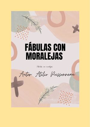 Fábulas con moralejas