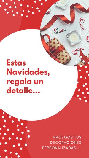 Intercambio De Regalos Con Ilustraciones De Navidad Con Fondo Rojo Historia De Instagram (3) (1)