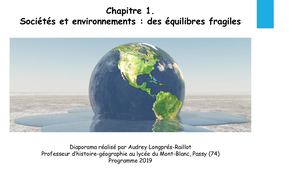 Geo 1 1 Sociétés Et Environnements