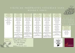 Calendrier Des Sans Rendez-Vous