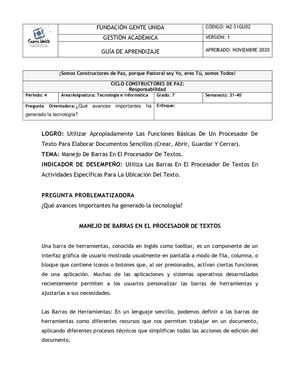 GUIAS TECNOLOGÍA GRADO 7°