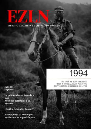 Ejercito Zapatista De Liberación Nacional