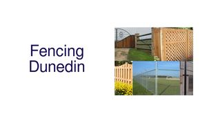 Fencing Dunedin