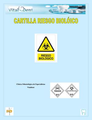 Segunda Entrega Cartilla Protocolos De Bioseguridad Vitaldent