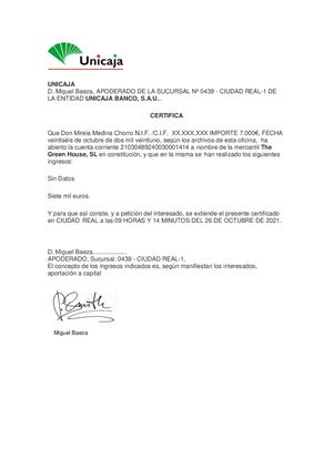 DEPOSITO BANCARIO