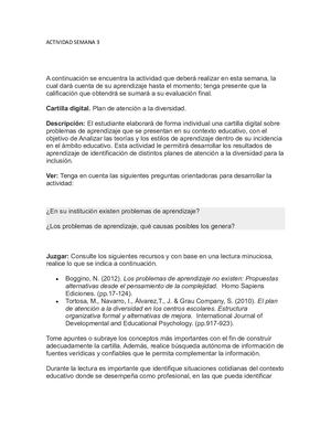 Actividad Semana 3