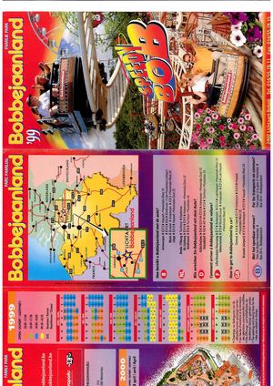 Bobbejaanland Parkprospekt Mit Parkplan 1999 001