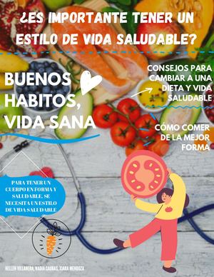 UN ESTILO DE VIDA SALUDABLE