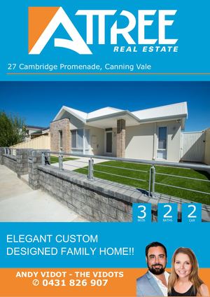 Cambridge Promenade 27, Canning Vale Buyer Booklet Abv