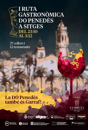 Llibret Ruta Gastronòmica DO Penedès a Sitges