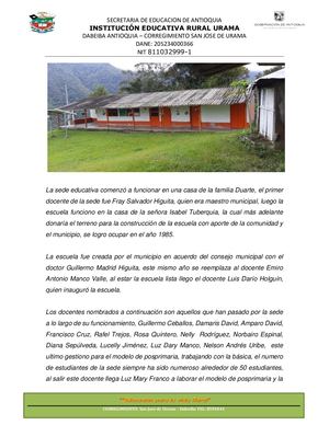 Reseña Histórica Chambuscado