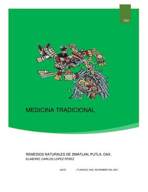 Medicina Tradicional